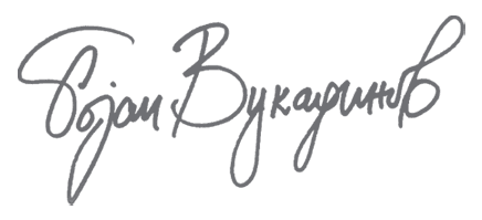 Bojan Vukadinov makeup artist signature